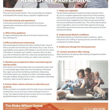 Reasons To Use A Realtor